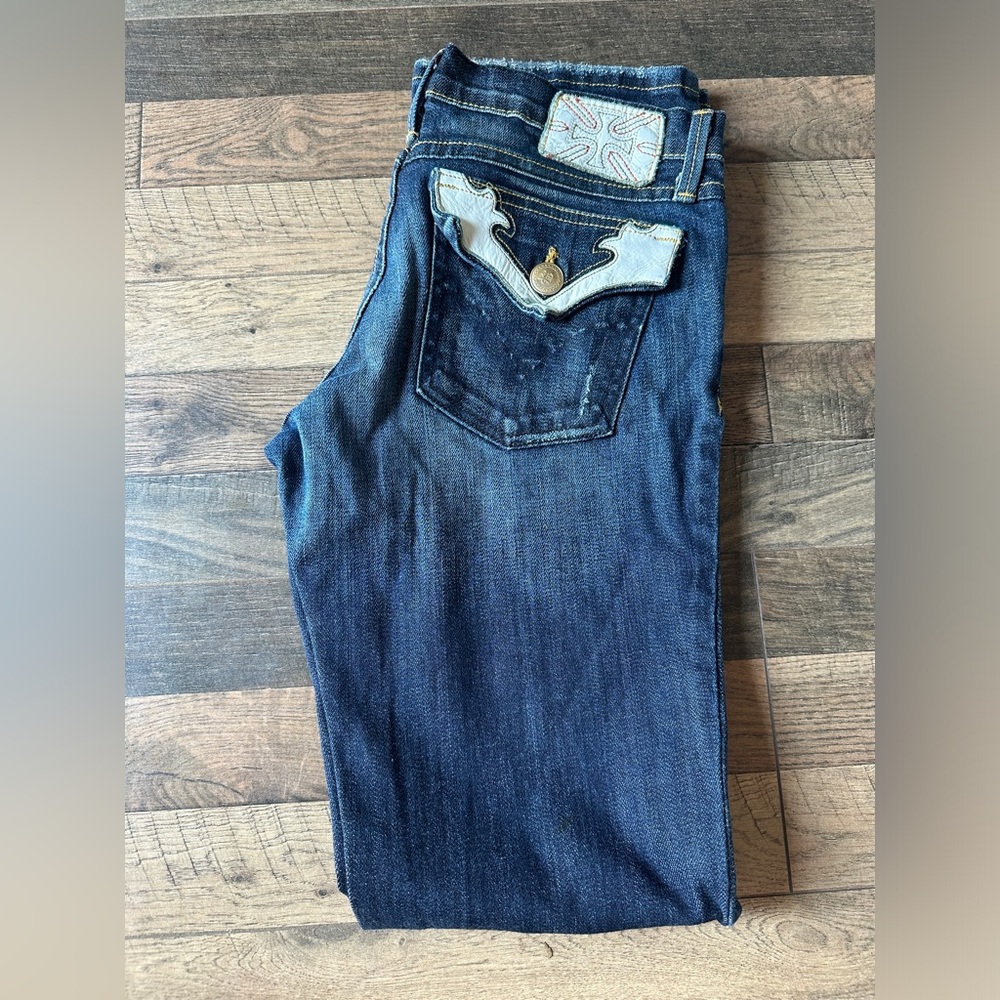 Vintage plastic jeans